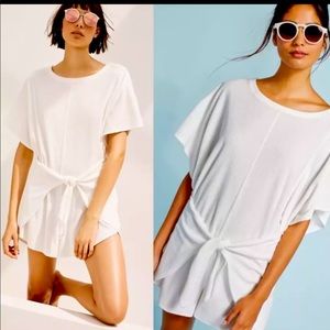 NWT Anthropology Saturday Sunday White Romper